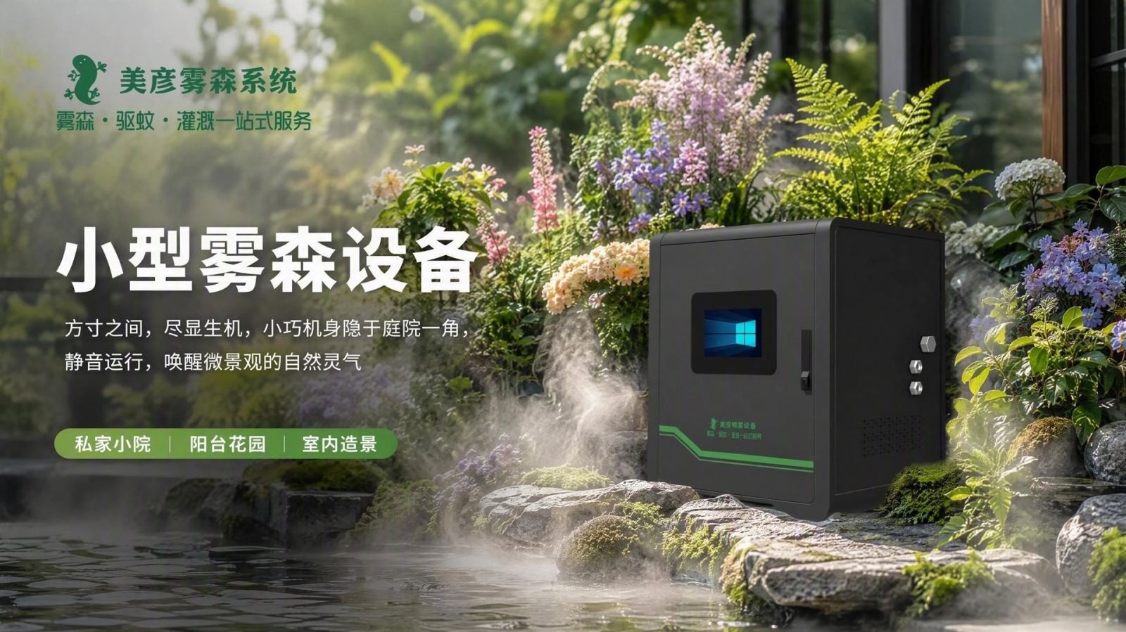 七台河花园庭院驱蚊系统